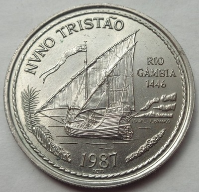 PORTUGALIA - 100 escudos 1987 - Nuno Tristao