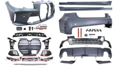 Кузов kit bmw 3 g20 19-22 look m3 g80 -o---o- фото №1