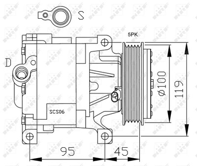 COMPRESOR ACONDICIONAMIENTO 32183G  