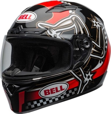 BELL QUALIFIER DLX ISLE OF MAN 2020 RED/BLK/WHI