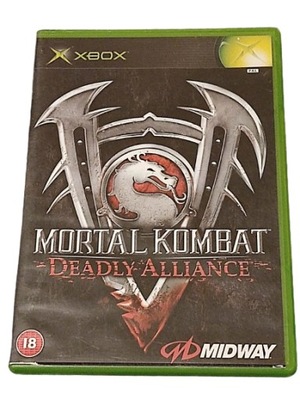 XBOX MORTAL KOMBAT DEADLY ALLIANCE X BOX CLASSIC