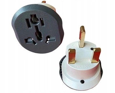 Adapter podróżny - Go to UK, 230V/13A. uniwersalne gniazdo, wtyczka b