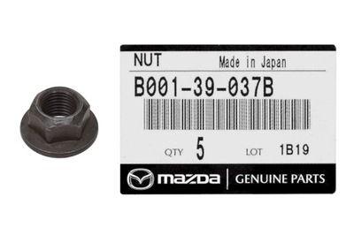 Гайка болти сходження задня mazda 323 premacy оригінальний номер фото №1