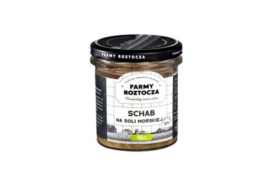 Schab na soli morskiej BIO 250 g (słoik) Farmy Roz