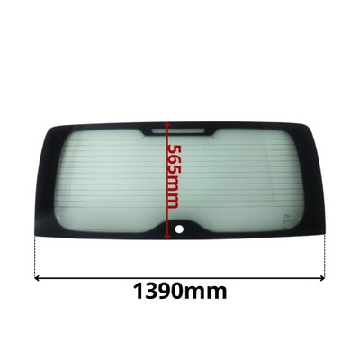 Стекло задняя cała w крышка задняя fiat scudo ii 2 06-16 0423 фото №1