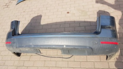 Бампер задний задняя vw touareg 7l pdc фото №1