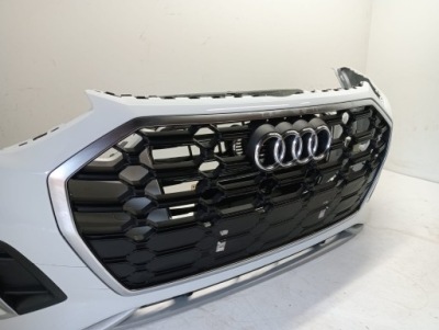 Audi q5 80a lift s-line бампер передний перед решётка радиатора решётки фото №1