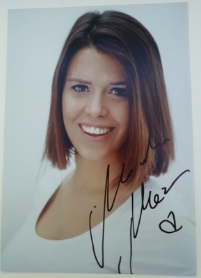 Monika Mazur - ORYGINALNY autograf
