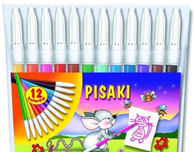 Pisaki Kamet 12 kolorów