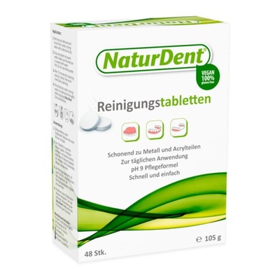 NATURDENT Cleansing naturalne tabletki do protez