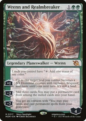 MtG: Wrenn and Realmbreaker (MOM)