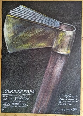 Andrzej Pągowski Siekierezada - plakat