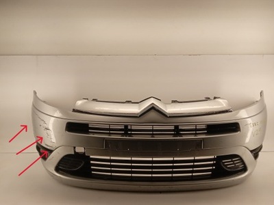 Бампер передній решітка радіатора citroen c4 picasso ezrc фото №1