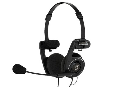 Koss Porta Pro Headset - czarne z mikrofonem