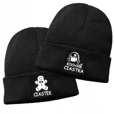 CZAPKI - CIASTEK KOCHAM CIASTKA para walentynki