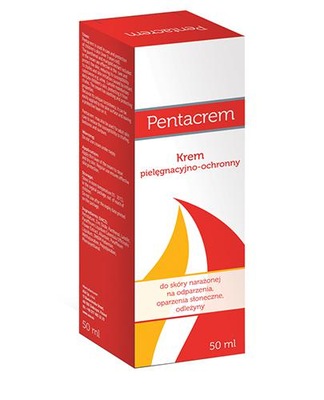 Pentacrem Krem pielęgnacyjno-ochronny na odparzenia 50 ml