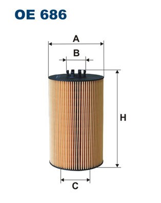 FILTRO ACEITES FILTRON OE686  