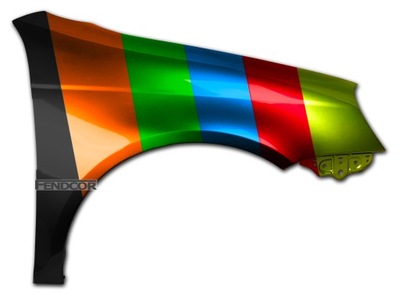 Крыло правый vw golf 5 kombi jetta 05-10 lr9a r6 фото №1