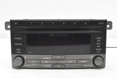 Радио радиопроигрыватель 86201sc440 cd rds mp3 wma subaru forester 3 iii 07-11 фото №1