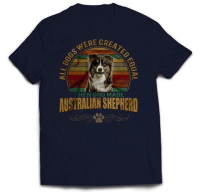 AUSTRALIAN SHEPHERD TSHIRT OWCZAREK AUSTRALIJSKI 2