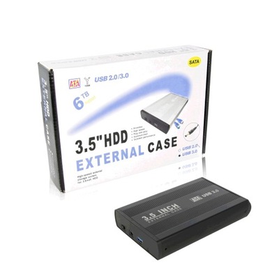 Kieszeń obudowa na dysk HDD 3.5 SATA USB 3.0