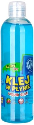 KLEJ W PŁYNIE 250ml NIEBIESKI SLIME ASTRA