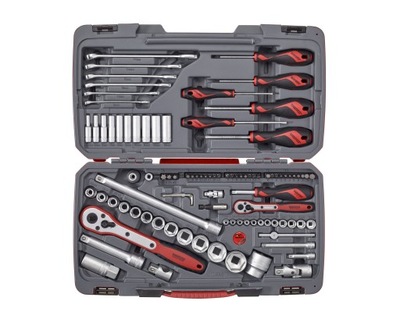 КОМПЛЕКТ NARZĘDZIOWY 1/4'' I 1/2'' TENG TOOLS TM095