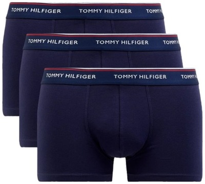 Bokserki TOMMY HILFIGER granatowe męskie XL