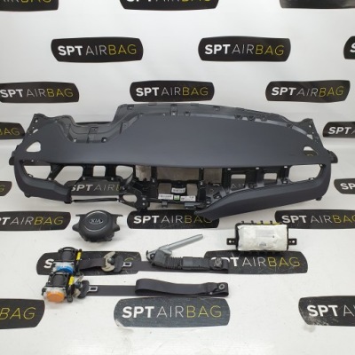 Kia carens iv 4 панель приладів консоль подушки безпеки ремені подушка безпеки фото №1