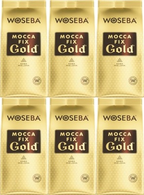 Kawa mielona Woseba Mocca Fix Gold 250g x6