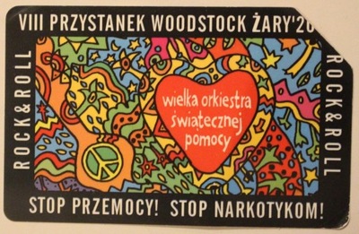 VIII PRZYSTANEK WOODSTOCK ŻARY' 2002 - KARTA