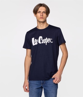 LEE COOPER T-shirt męski SCRIPT5 2405 NAVY L