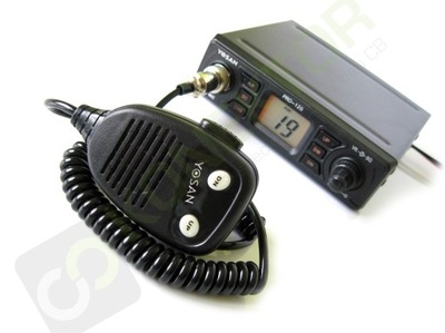 Yosan PRO-120 kompaktowe CB Radio AM/FM świetna relacja cena/jakość