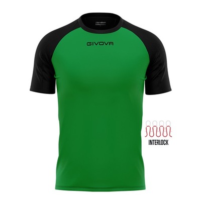 KOSZULKA GIVOVA T-SHIRT SPORTOWA CAPO VERDE r.S