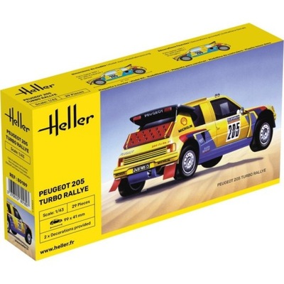 Heller 80189 Peugeot 205 Turbo Rally