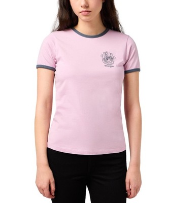 T-shirt Wrangler RINGER TEE 112350190 Fragrant Lilac S