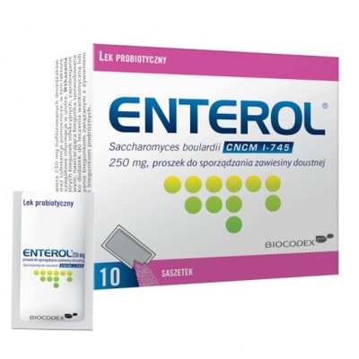 Enterol, 250 mg, 10 saszetek