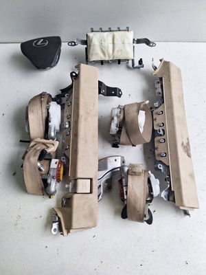 Lexus rx 450h iii 09-12 подушка безопасности набор uk фото №1