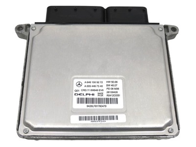 ECU MERCEDES C W204 2.2CDI A6461509272 A0054467340