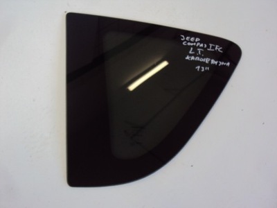 Стекло левый задняя jeep compass i fl 2.2d 13 rok фото №1