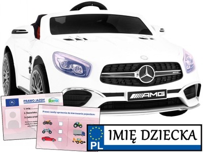 MERCEDES jeździk samochodzik na akumulator