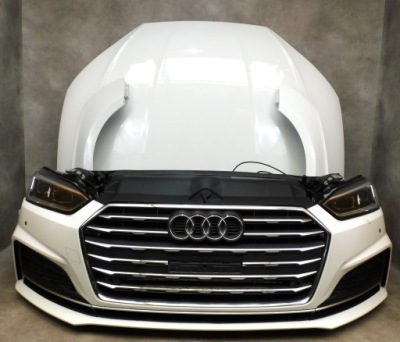 Audi a5 8w6 s line перед бампер фары капот крылья ремень full led фото №1