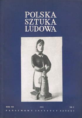 POLSKA SZTUKA LUDOWA NR 2 1953