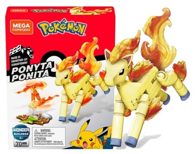 Mega Construx Pokemon KLOCKI GALARIAN PONYTA