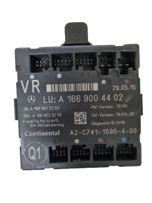 Mercedes gls x166 модуль двері a1669004402 фото №1