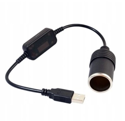 ADAPTADOR CONVERTEDOR USB RANURA ENCENDEDOR 12V  