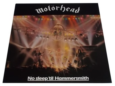 MOTORHEAD No Sleep Til Hammersmith, Bronze 1981 1PRESS NM-