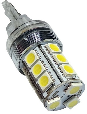 ЛАМПОЧКА LED (СВЕТОДИОД ) SMD 5050 W21/5W 12/24V БЕЛАЯ