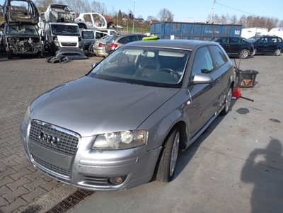 AUDI A3 8P PRIEK. BUFERIS SPARNAS VARIKLIO DANGTIS ŽIBINTAS REFLEKTORIUS 03-08 LY7H 