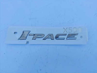 JAGUAR I PACE X590 EMBLEM INSCIPTION ON BOOTLID REAR WITH  